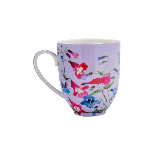 Maxwell & Williams Gabby Malpas Posey Mug & Coaster Set Perennial Penstemons Gift Boxed image 4