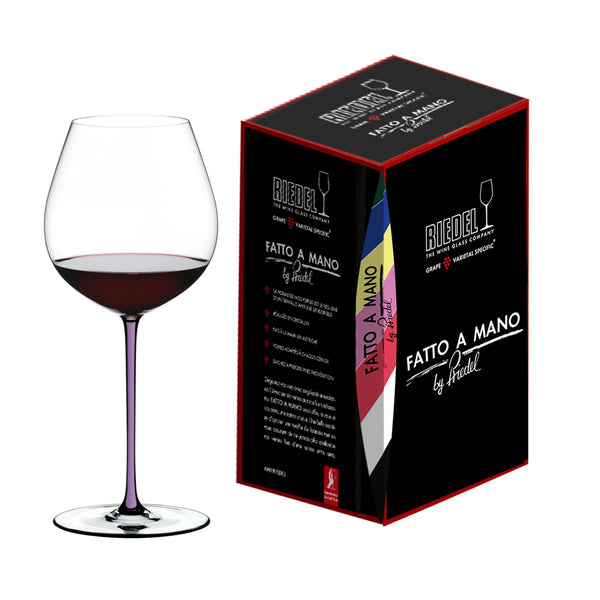 Riedel Fatto A Mano Old World Pinot Noir Opal Violet image 0