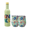 Maxwell & Williams Kasey Rainbow Be Kind Double Wall Insulated Wine Kindness (Set of 3) image 0