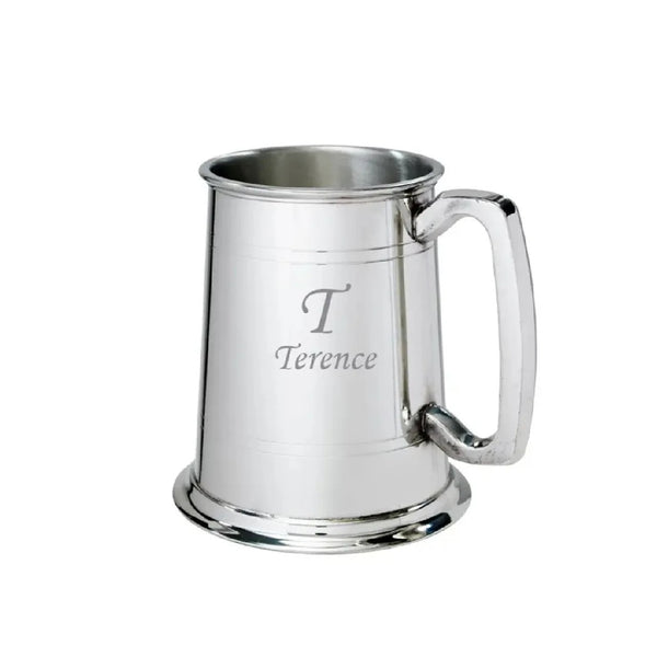Wentworth 1 Pint Double Lines Tankard (with engraving) image 0