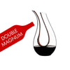 Riedel Decanter Amadeo Double Magnum Black/red/black image 0