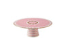 Maxwell & Williams Teas & C's Regency Footed Cake Stand 28cm Pink Gift Boxed image 0