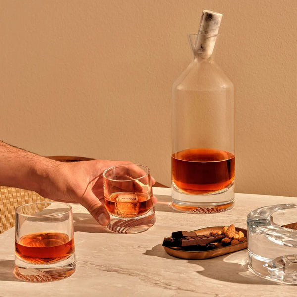 Nude Alba Whisky SOF Glasses Clear (Set of2) image 3