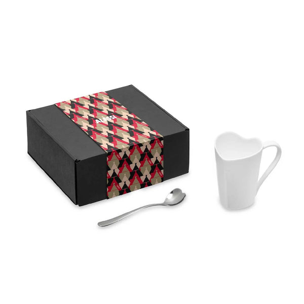 Alessi Tea Gift Set (Heart Mug and Heart Spoon) image 0