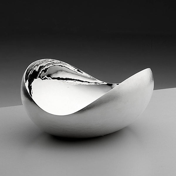 Zanetto 'Ovo' BowlSilver Plated image 2