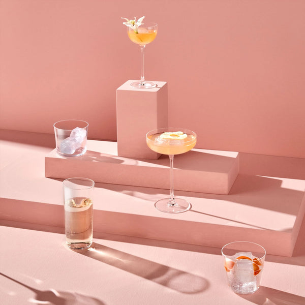 Nude Savage Coupe Glasses Clear (Set of 2) image 4