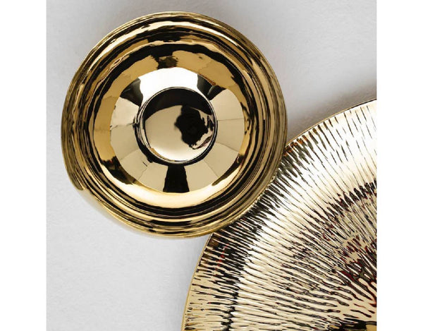 Zanetto Tris Ape Mini Aperitif Set with Three 'Salirò' Cups and Plate image 3