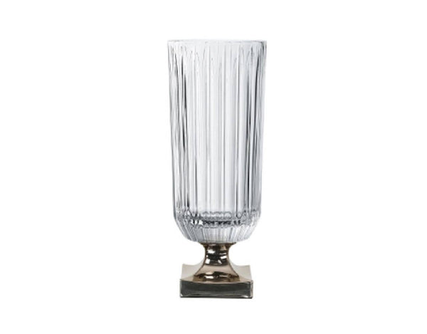 Nachtmann Minerva Vase - Platinum Footed, 40cm | 15.9in image 0