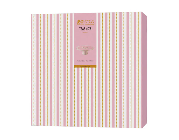 Maxwell & Williams Teas & C's Regency Footed Cake Stand 28cm Pink Gift Boxed image 4