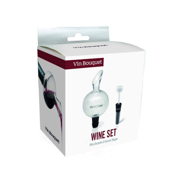 Vin Bouquet Mini Decanter And Stopper Set image 0