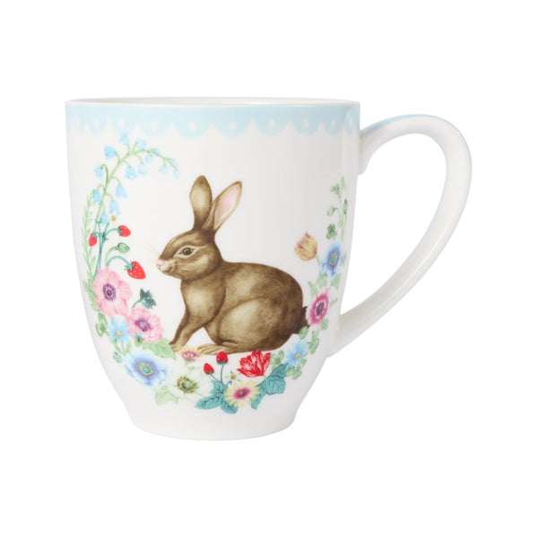 Maxwell & Williams Clover & Cottontail Meadow Bunny Mug 375ML Gift Boxed