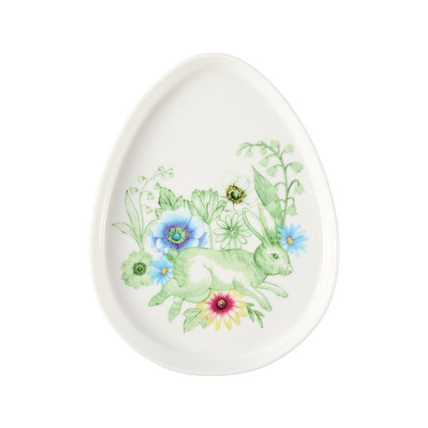 Maxwell & Williams Clover & Cottontail Egg Dish 18x23cm Gift Boxed