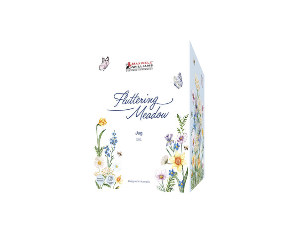 Maxwell & Williams Fluttering Meadow Jug Gift Boxed