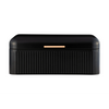 Maxwell & Williams Astor Bread Bin 42x22.5x18cm Black Gift Boxed