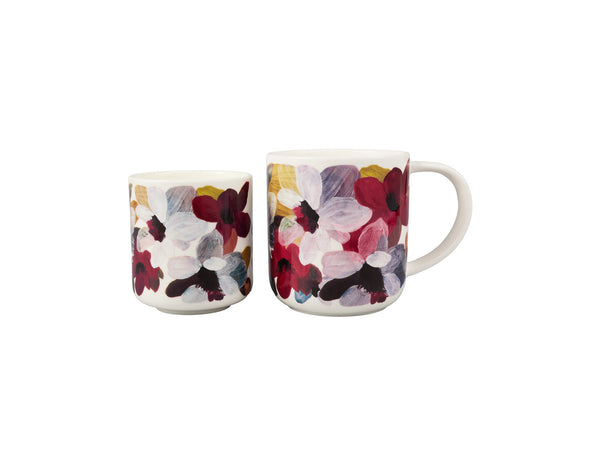 Maxwell & Williams Love Anna Prudence De Marchi Magnolia Candle & Mug Giftset 180g & Gift Boxed