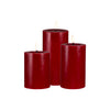 Maxwell & Williams Let's Get Lit LED Flameless Candle 7.5cm Set of 3 Cherry Gift Boxed
