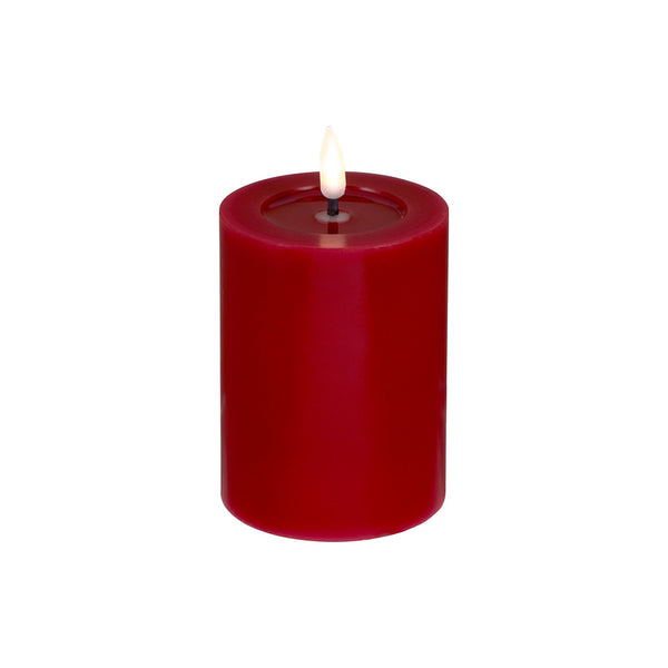 Maxwell & Williams Let's Get Lit LED Flameless Candle 7.5cm Set of 3 Cherry Gift Boxed