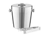 Maxwell & Williams Cocktail & Co Ice Bucket 1.2L With Lid & Tongs Stainless Steel Gift Boxed