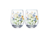 Maxwell & Williams Fluttering Meadow Stemless Glass Set of 2 Gift Boxed