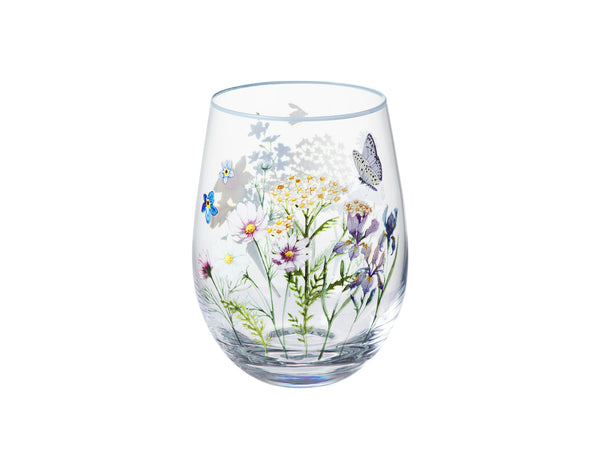 Maxwell & Williams Fluttering Meadow Stemless Glass Set of 2 Gift Boxed