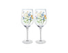 Maxwell & Williams Fluttering Meadow Wine Glass Set of 2 Gift Boxed