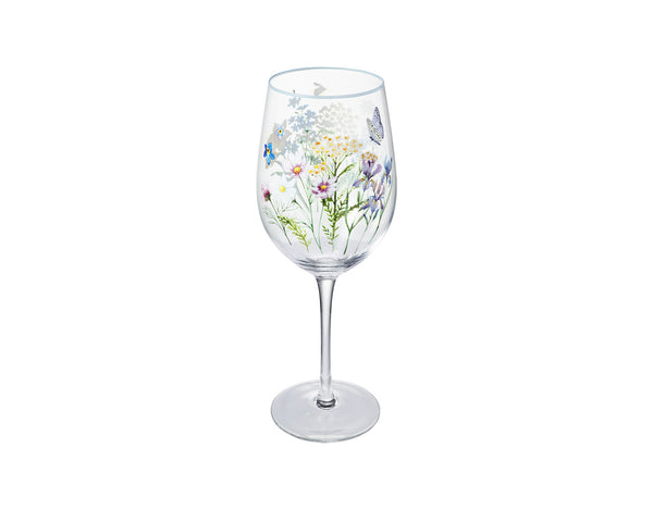 Maxwell & Williams Fluttering Meadow Wine Glass Set of 2 Gift Boxed