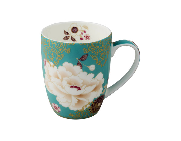 Maxwell & Williams Kimono Mug 400ML Teal Gift Boxed
