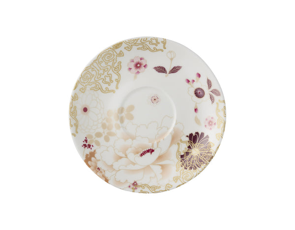Maxwell & Williams Kimono Cup & Saucer 300ML White Gift Boxed
