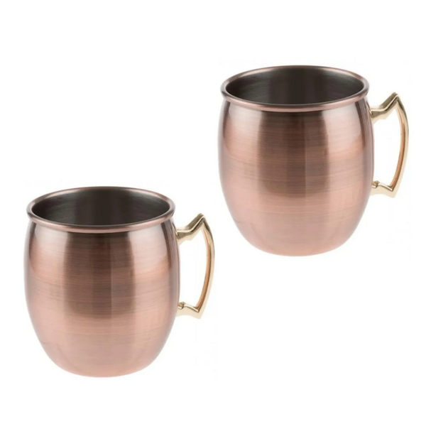Vin Bouquet Moscow Mule Mug 450ml (Pair)