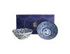 Maxwell & Williams Tokyo Design Haru Blue Bowl Giftset 2pc 19x8cm Blue Gift Boxed