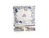 Maxwell & Williams Tokyo Design Flora Japonica Sushi Plate Giftset 4pc White Gift Boxed