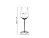Riedel Fatto A Mano Riesling/Zinfandel Opal Violet image 1