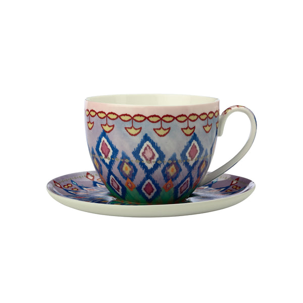 Maxwell & Williams Teas & C's Zanzibar Breakfast Cup & Saucer 480ML Gift Boxed image 0
