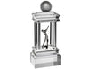 Swatkins Colossal Clear Optical Crystal Golf Champions Award image 1
