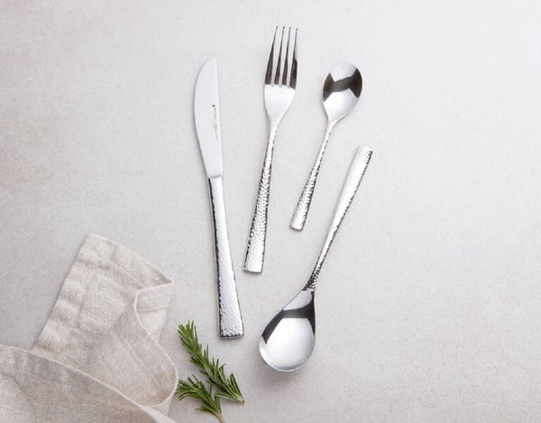 Maxwell & Williams Wayland Hammered Cutlery Set 16pc Gift Boxed image 2