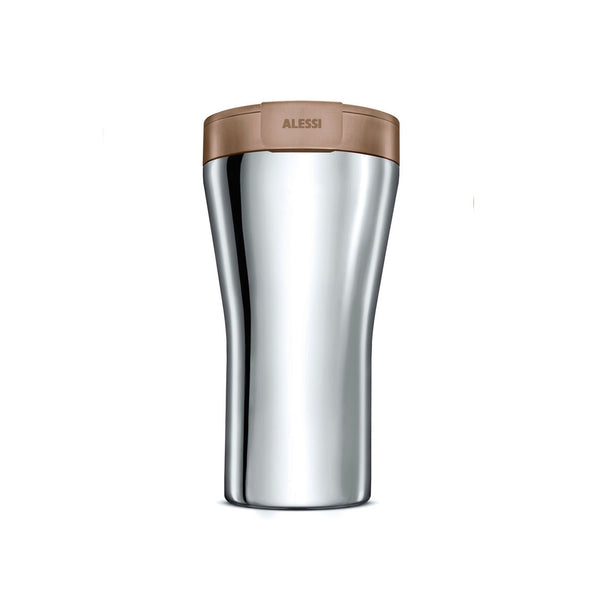 Alessi Caffa Travel Mug Brown image 0