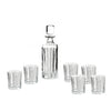 Bohemia Crystal Choker Whisky Set (1 Decanter + 6 DOF Tumblers) image 0