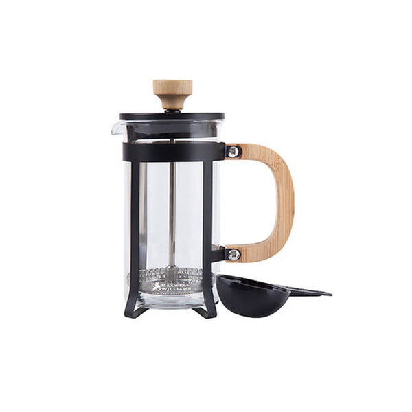 Maxwell & Williams Blend Coffee Plunger 350ML Black / Bamboo image 1