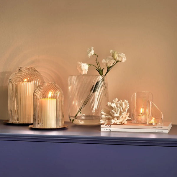 Nude Mist Tealight Holder (Clear) image 5