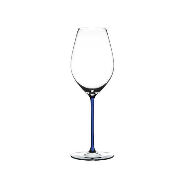 Riedel Fatto A Mano Champagne Wine Glass Dark Blue image 1