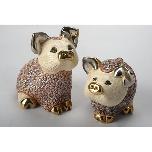 De Rosa Piglet Sitting Pink image 1