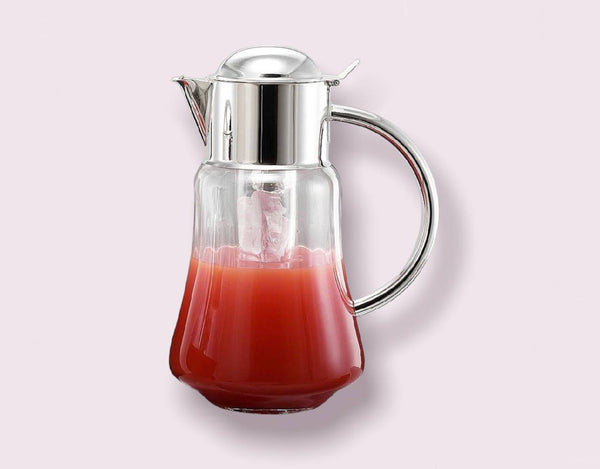 Zanetto Cold Drinks Pitcher 'Angie' Silver Plated image 1
