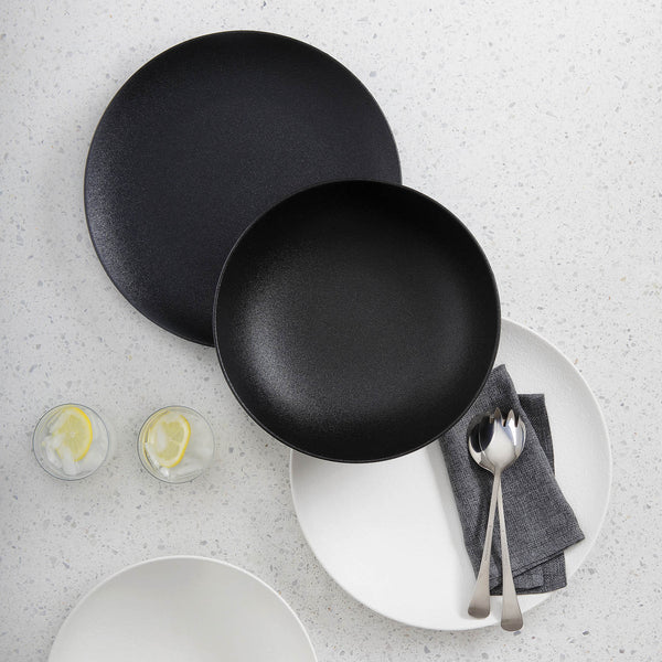 Maxwell & Williams Caviar Black Rectangle Platter Set of 2 image 3