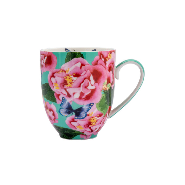 Maxwell & Williams Gabby Malpas Posey Mug & Coaster Set Camellia Dreams Gift Boxed image 3