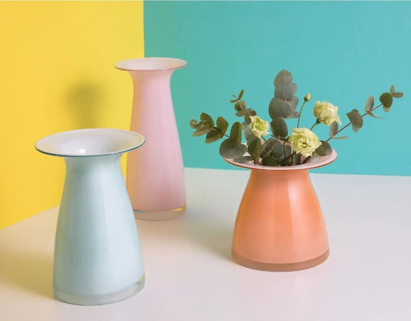 Dartington JUNO Mulberry Short Vase 15.5cm image 3