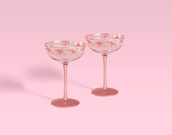 Maxwell & Williams Camilla Coupe Glass 280ML Set of 2 gift Boxed image 2