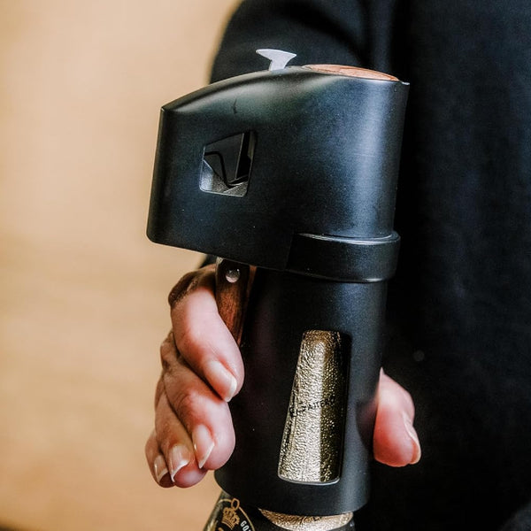 Vin Bouquet Champagne Corkscrew Black + Walnut image 2