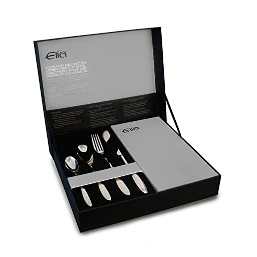 Elia Zephyr 24pcs Cutlery Set Grey Gift Box image 0
