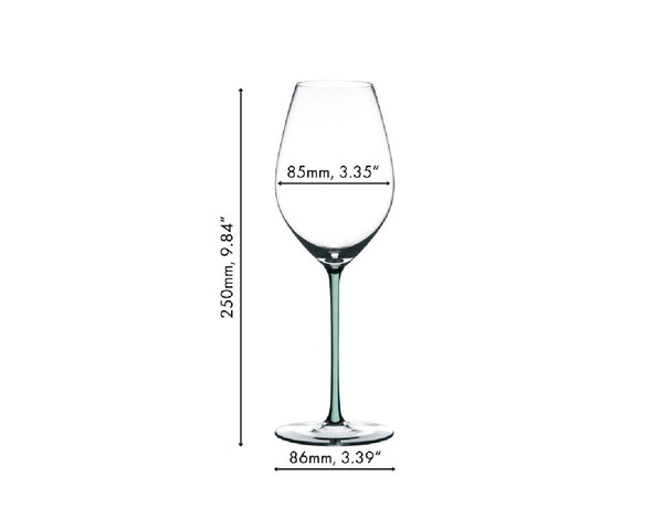 Riedel Fatto A Mano Champagne Wine Glass Mint image 1