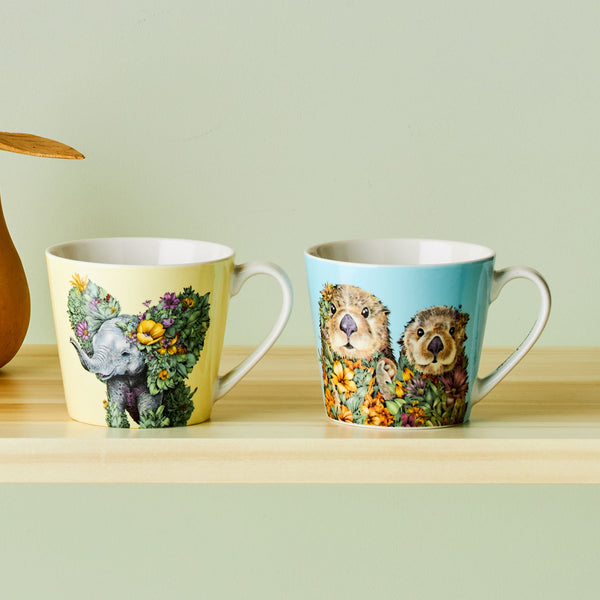 Maxwell & Williams Marini Ferlazzo Wild Planet Mug 370ML Fennec Fox Gift Boxed image 1